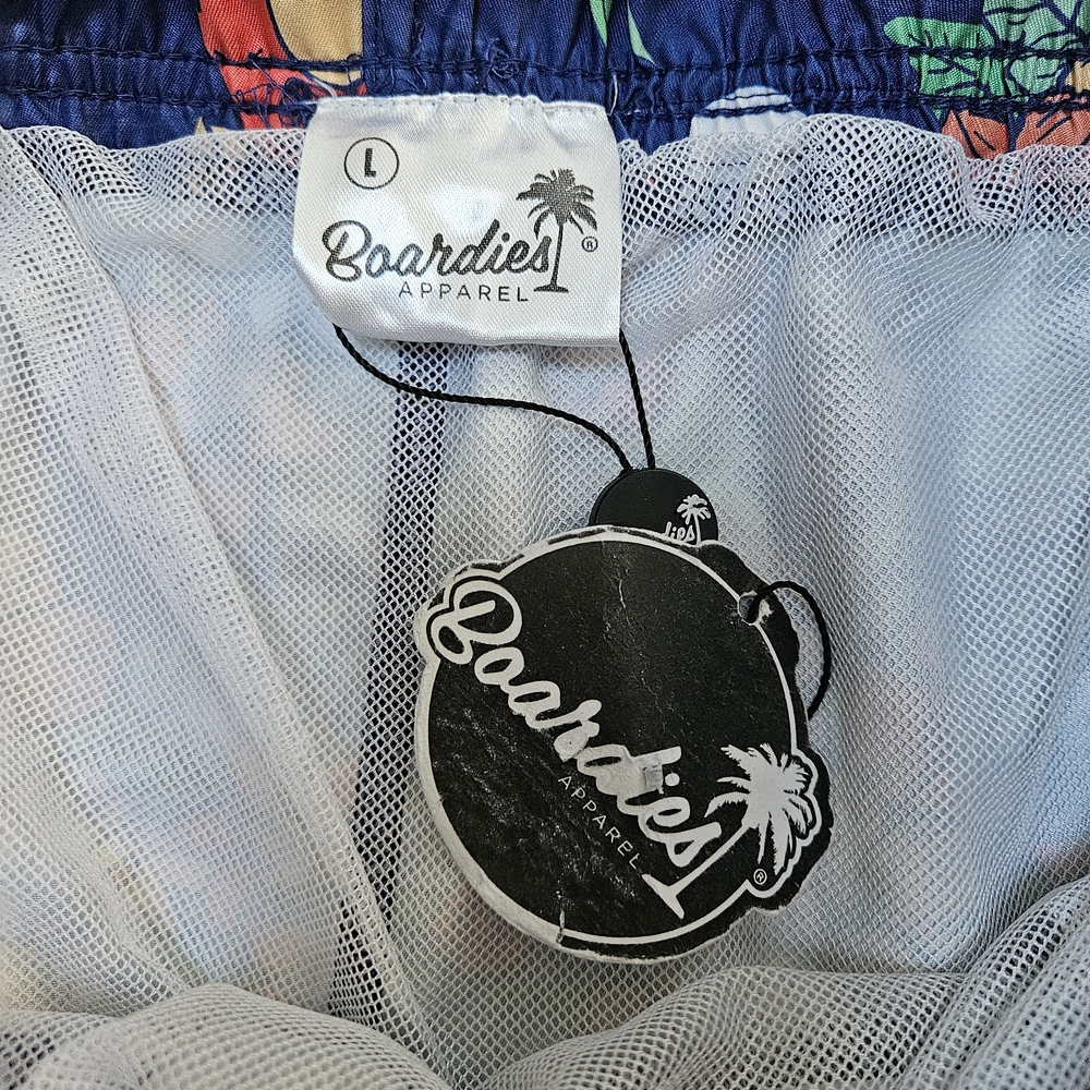 Boardies Swim Shorts Tropical Floral Parrot Mens Large - Picture 3 of 9